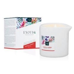 *EXOTIQ Massage Candle Vanilla Amber 200 gr.