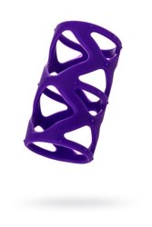 A-TOYS, Penis Sleeve, Silicone, Purple, 7.5 cm