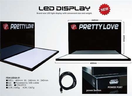 Ekspozytor produktowy LED Pretty Love