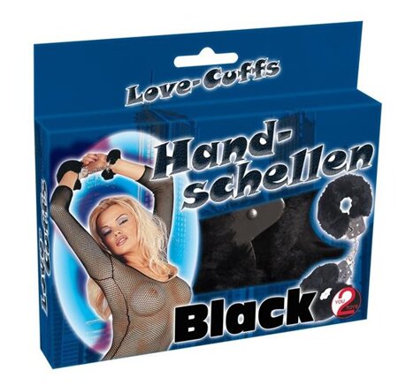 Handschellen"Love Cuffs Black"