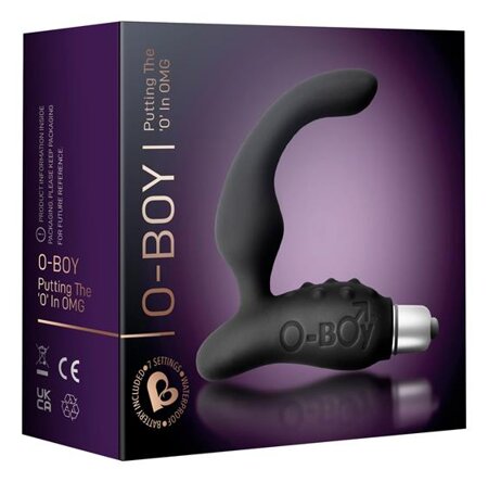 O-Boy 7 Black Vibrator