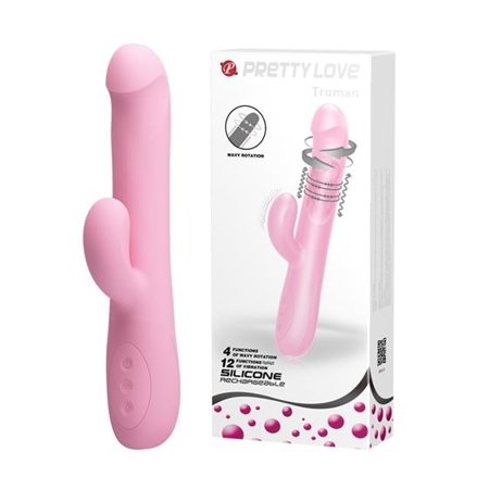 Pretty Love Truman Vibrator + Rotation Pink