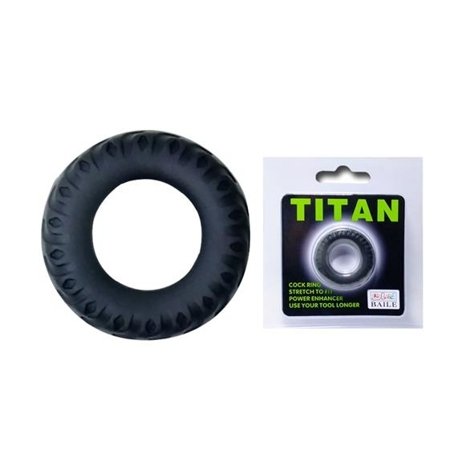 TITAN cock ring black